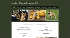 Desktop Screenshot of belgianlaekenoisclub.us