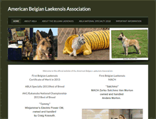 Tablet Screenshot of belgianlaekenoisclub.us